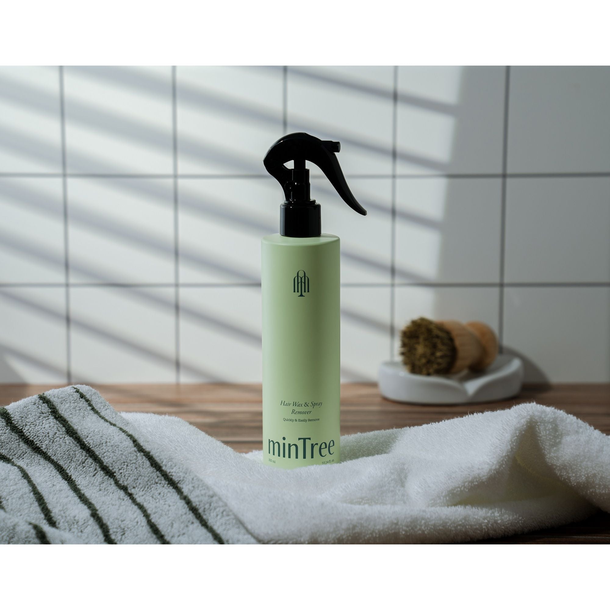 MinTree Hair Wax & Spray Remover 300ml - Detangles Clean Finish