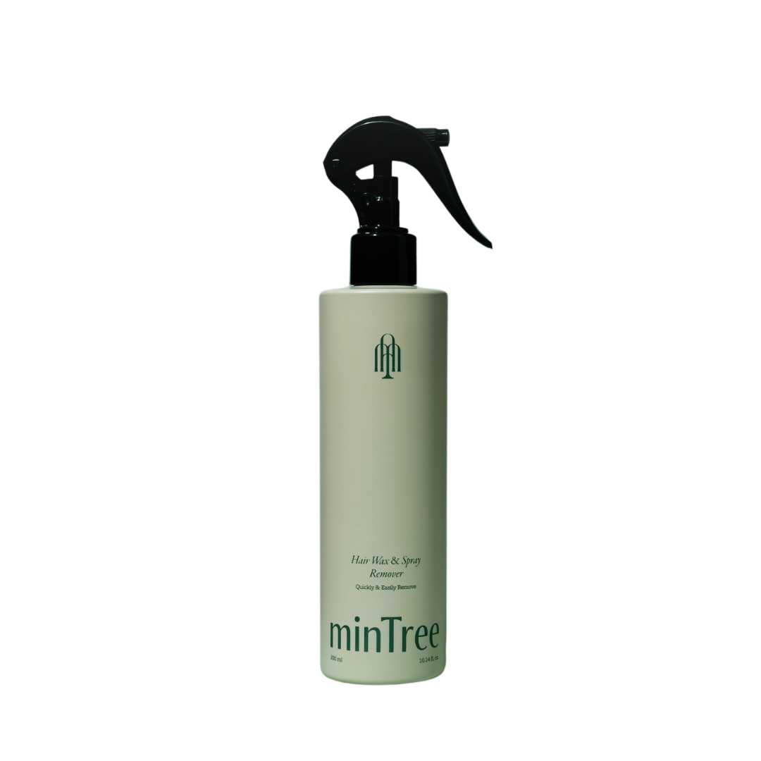 MinTree Hair Wax & Spray Remover 300ml - Detangles Clean Finish