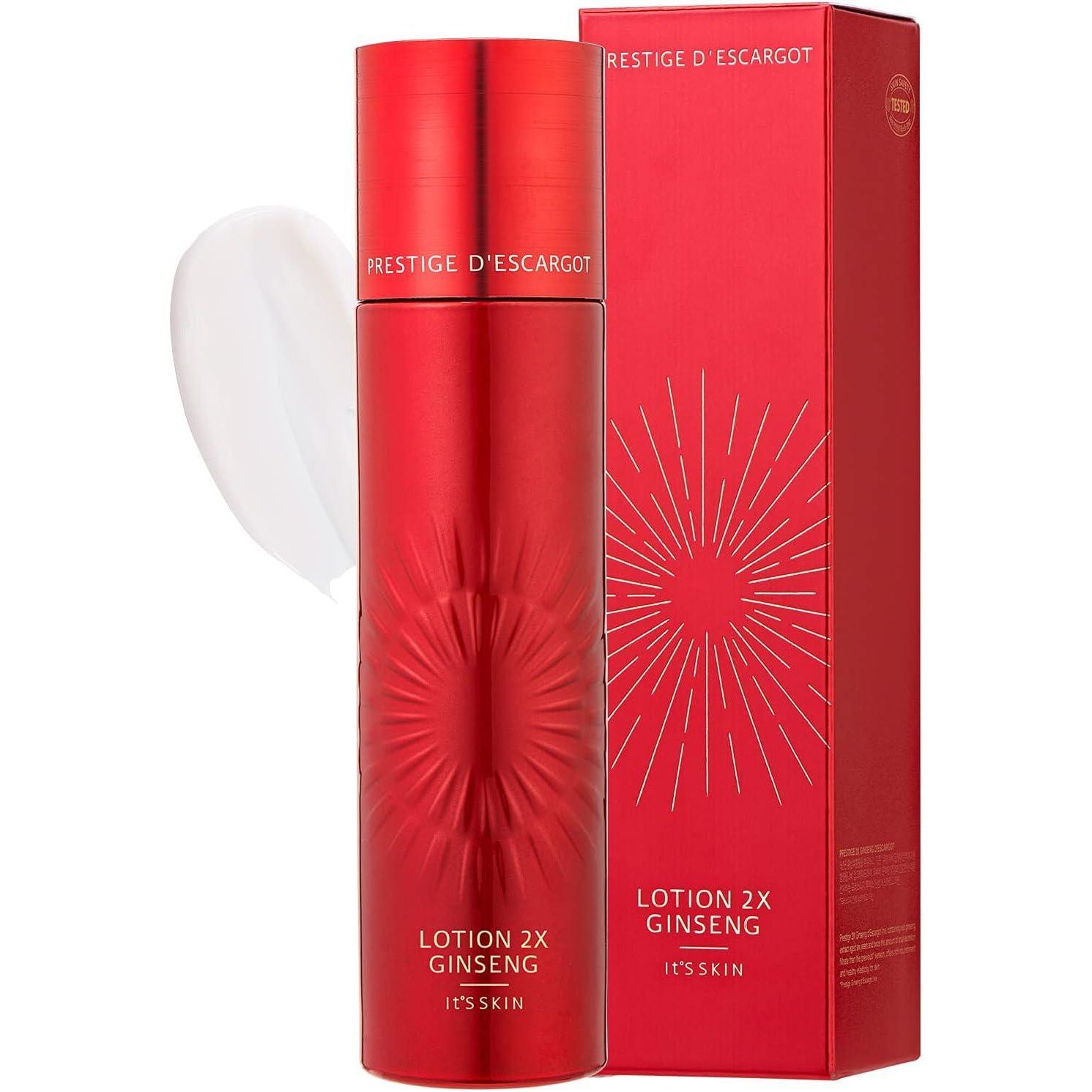 ItsSkin Prestige Lotion 2X Ginseng D'Escargot 140ml – Hydration