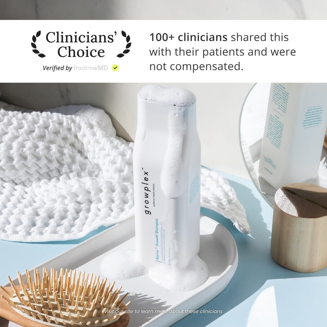 Revive Hair Strengthening Shampoo – with Biotin, Caffeine, Rosemary & Niacinamide – Supports Thicker, Fuller-Looking Hair – Sulfate-Free – 250Ml