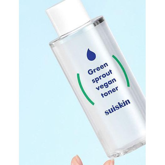 Suiskin Green Sprout Vegan Toner 200 ml - Hydration Calming Skin