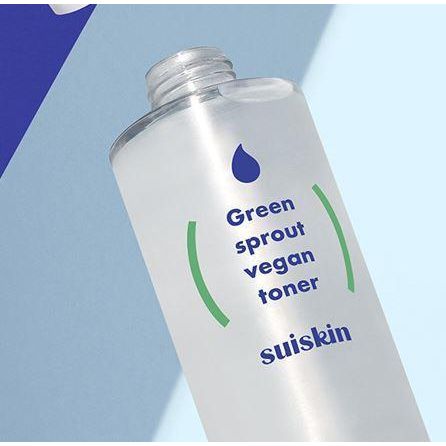 Suiskin Green Sprout Vegan Toner 200 ml - Hydration Calming Skin