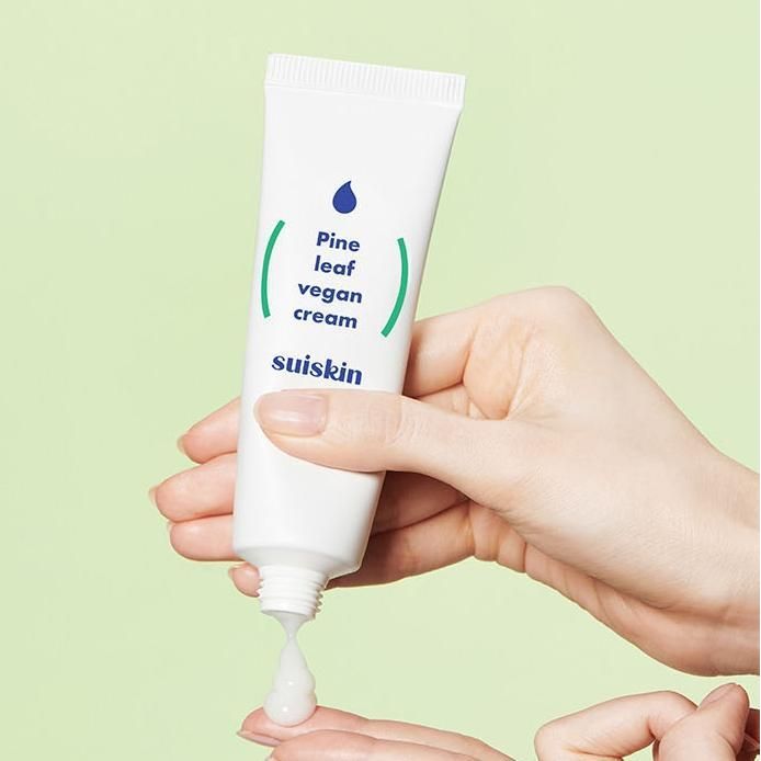 Suiskin Pine Leaf Vegan Cream 50ml – Calming Hydration & Radiant Glow