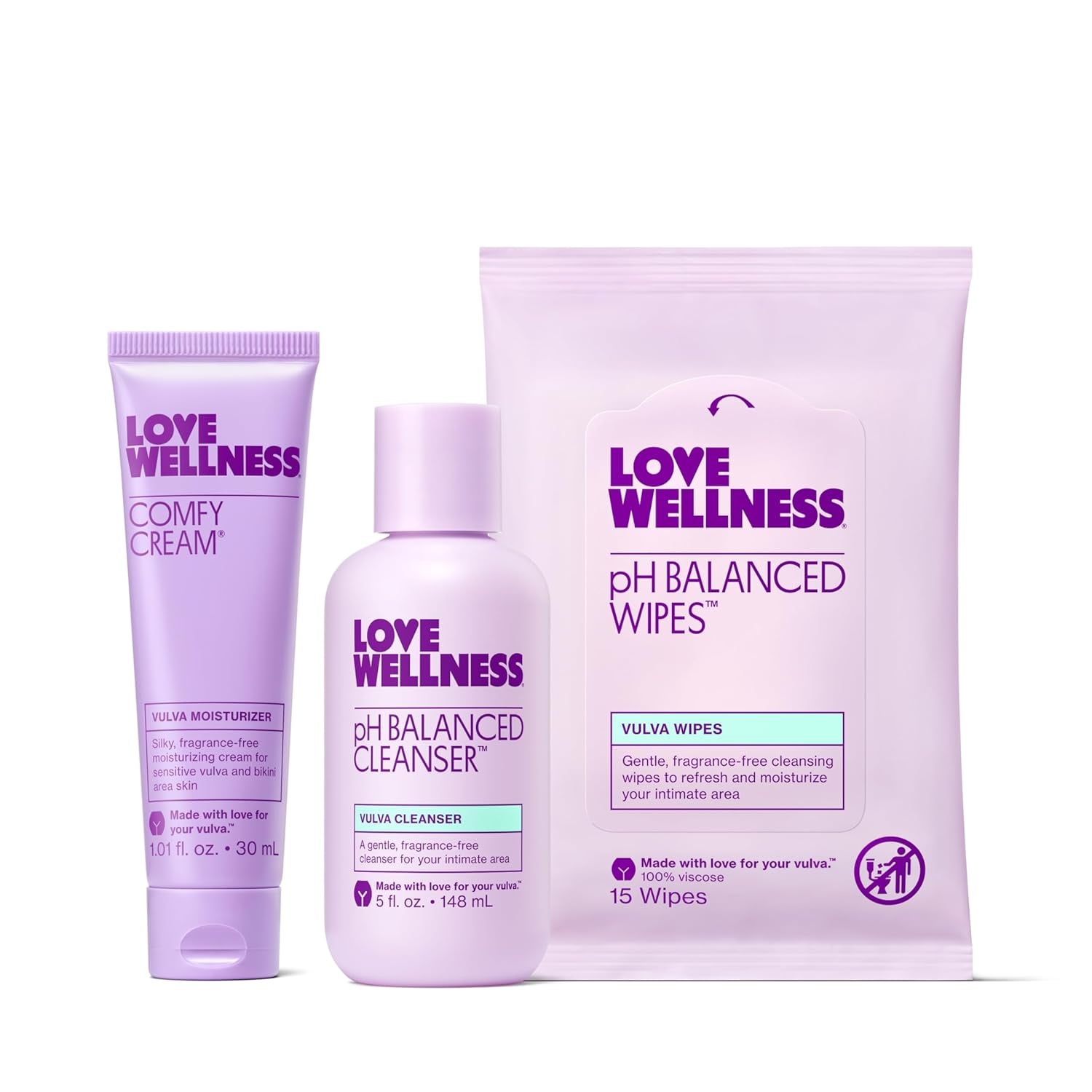 Love Wellness Skincare Down There Bundle