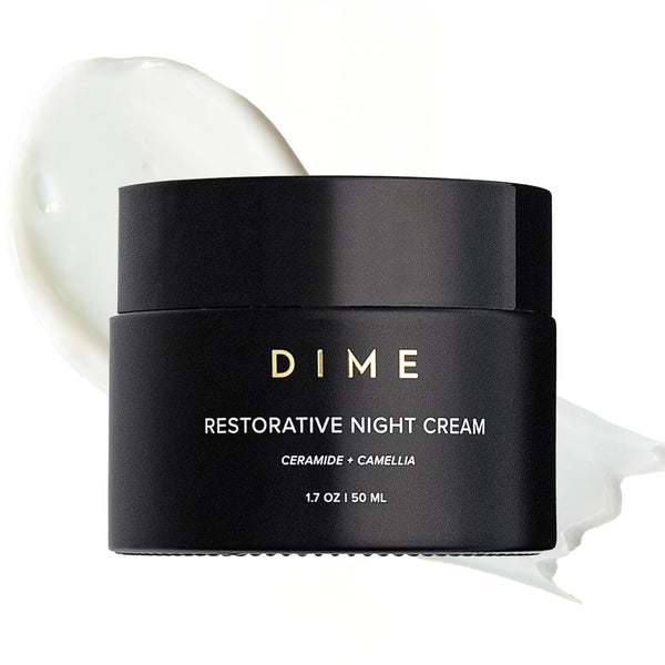DIME Restorative Night Cream – 50ml | Hydrating, Peptide-Powered Overnight Moisturiser for Youthful Skin