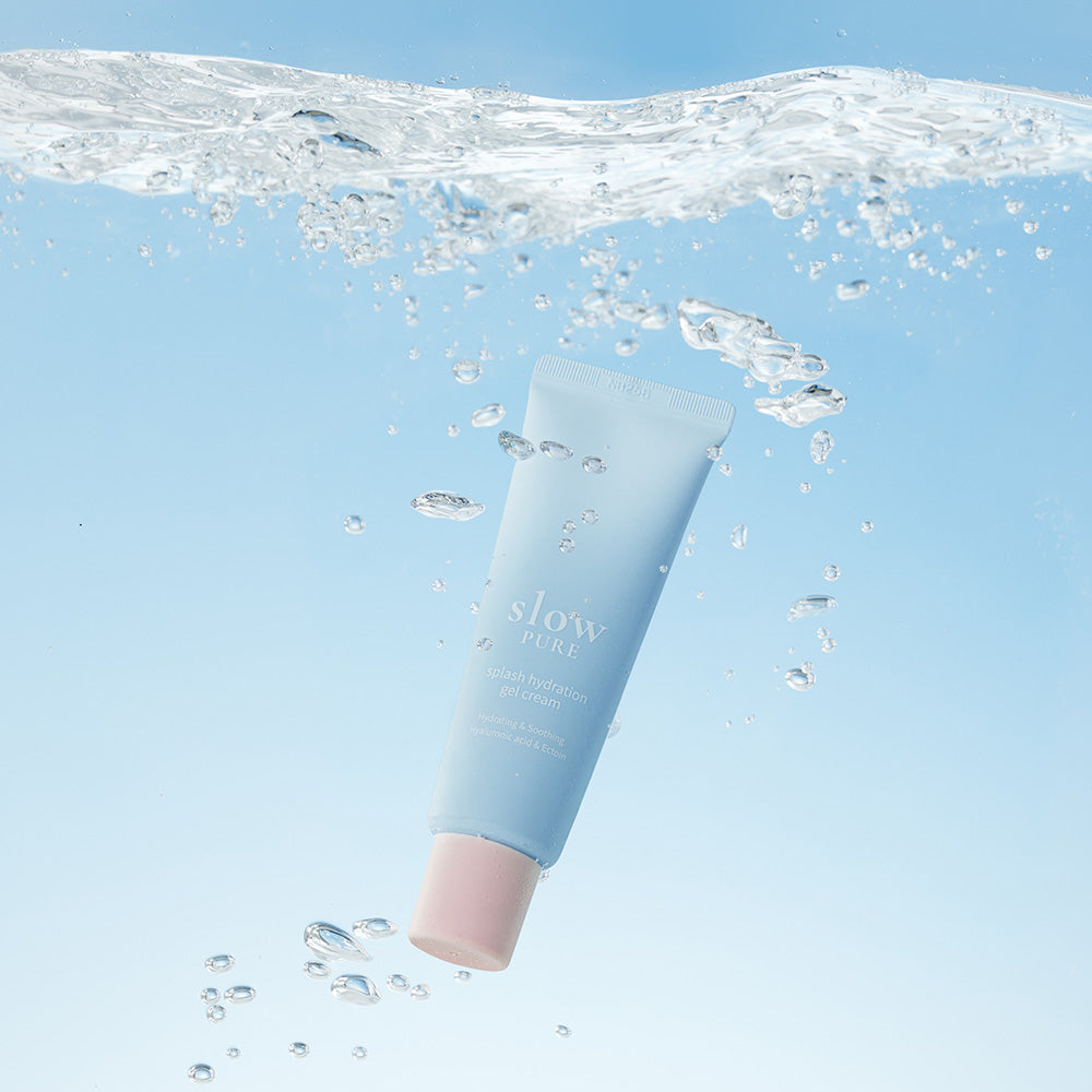 Slowpure Splash Hydration Gel Cream 50ml - Deep Hydration And Smooth Texture