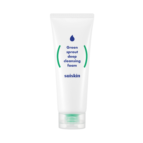Suiskin Green Sprout Deep Cleansing Foam 150ml – Oil Control & Clear Pores
