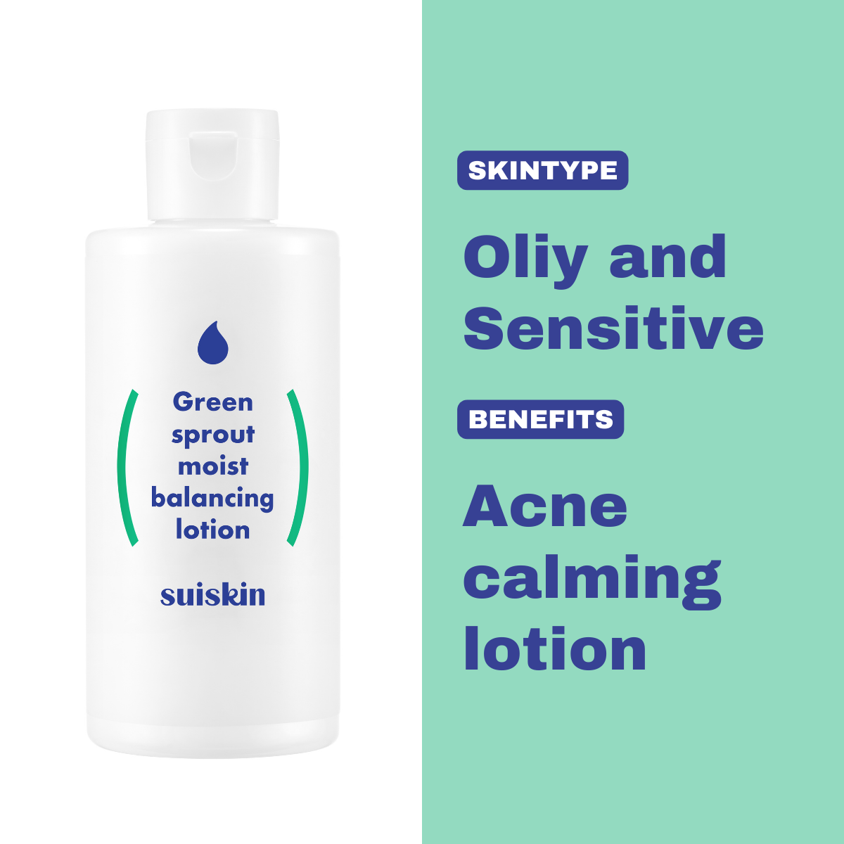 Suiskin Green Sprout Balancing Lotion 210ml – Hydration Balance