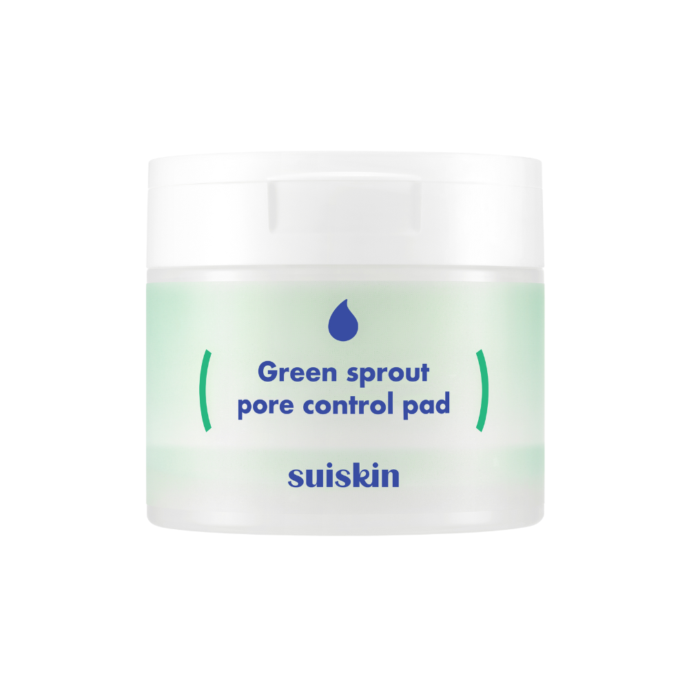 Suiskin Green Sprout Pore Control Pad 70 Count – Oil Control and Pore Refinement