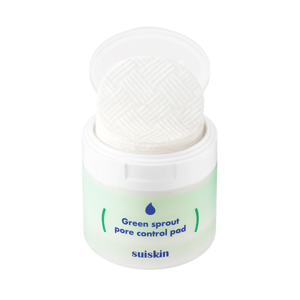 Suiskin Green Sprout Pore Control Pad 70 Count – Oil Control and Pore Refinement