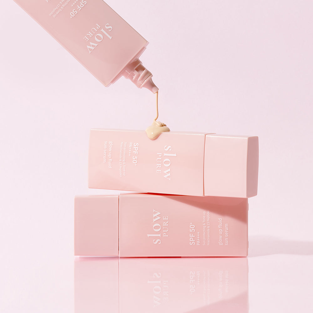 Slowpure Glow Up Sun Serum SPF50+ 50 ml – Tone Up Glow