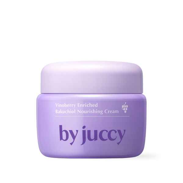 BY JUCCY Vinoberry Bakuchiol Nourishing Cream 55ml – Long-Lasting Hydration Firming