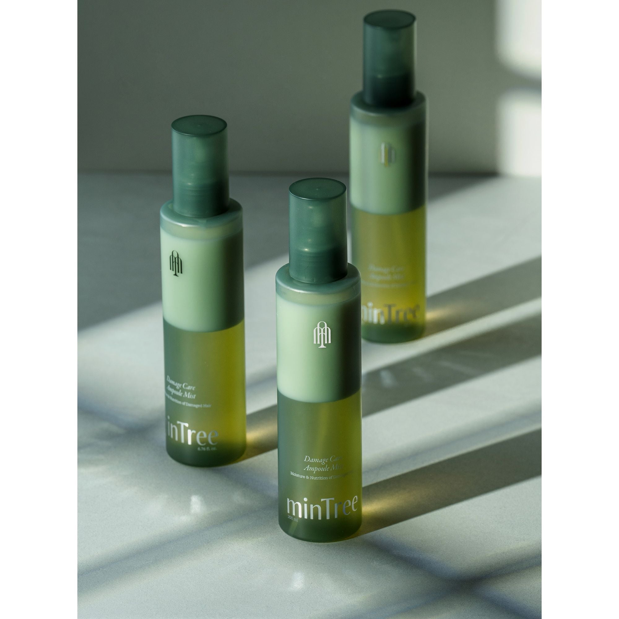 MinTree Damage Care Ampoule Mist 200ml - Soft, Smooth Hair