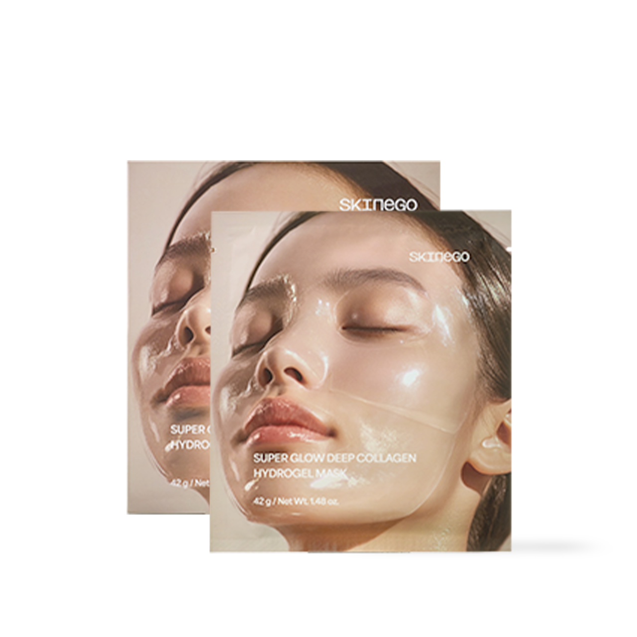 Skinego Super Glow Deep Collagen Hydrogel Mask - Hydration Radiant Glow