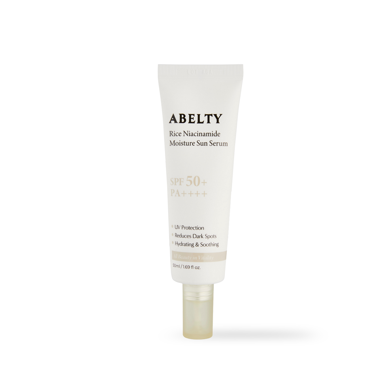 Abelty Rice Squalane Sun Serum 50ml – Radiant Glow Hydration