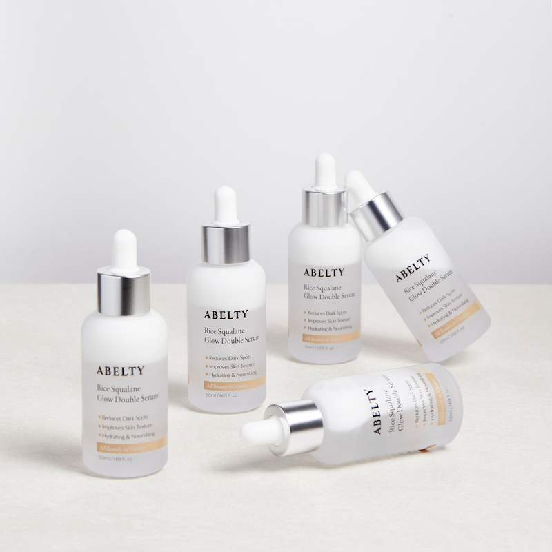 Abelty Rice Squalane Glow Double Serum 50ml – Brightening Glow
