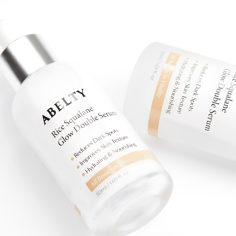 Abelty Rice Squalane Glow Double Serum 50ml – Brightening Glow