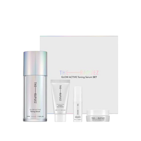 The Rapuez Glow Active Toning Serum Set – Radiant Even Tone Glow