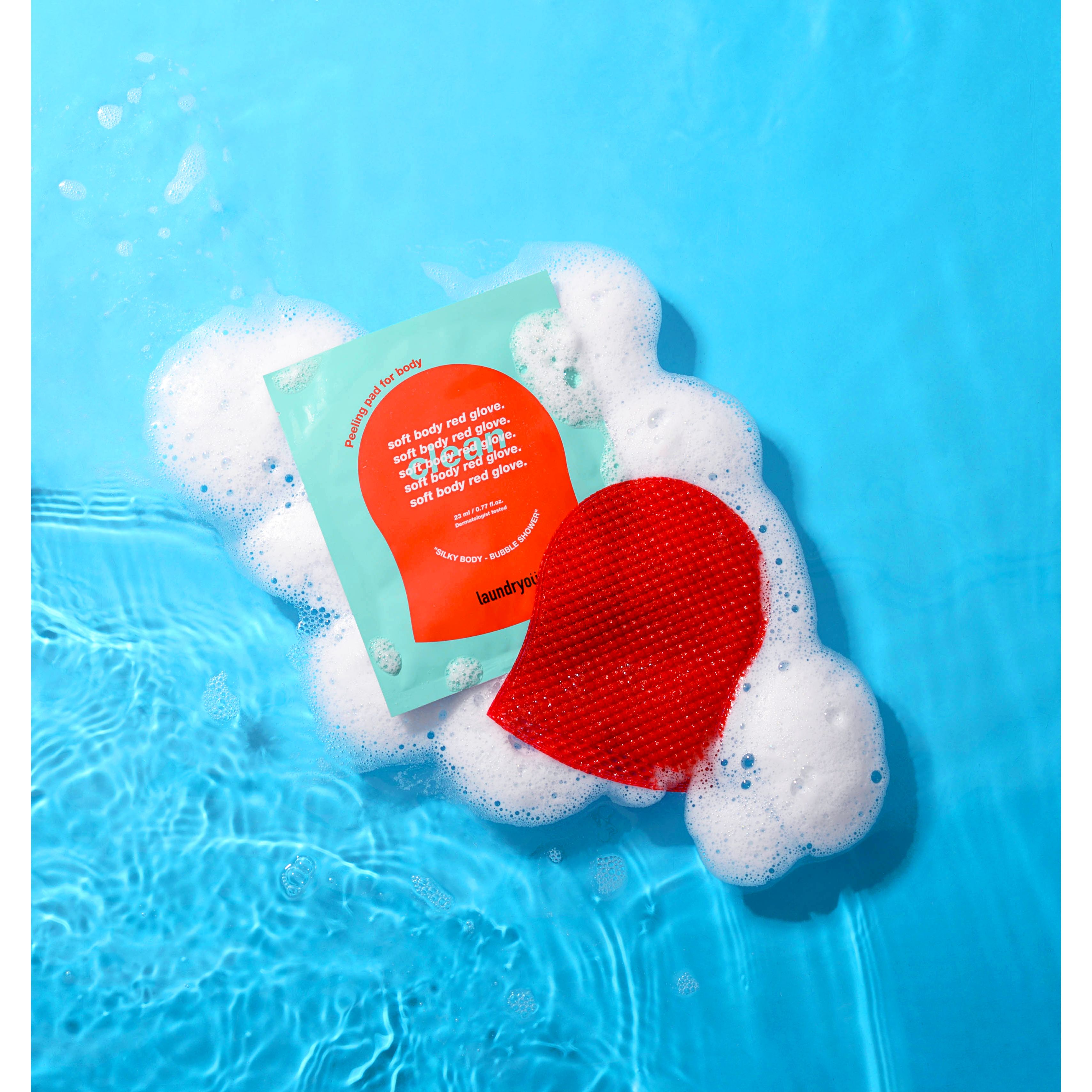 Laundryou Soft Body Glove Clean 23ml x 5 Count – Gentle Exfoliation & Clean Skin