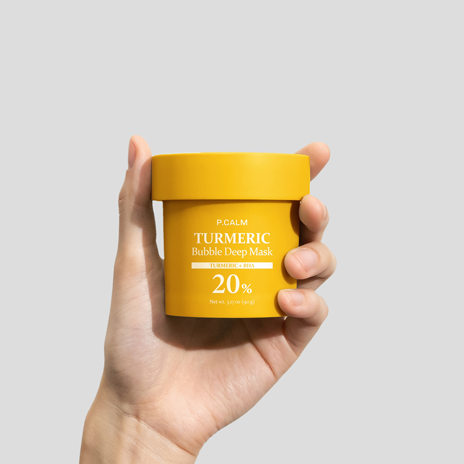 P.CALM Turmeric Bubble Deep Mask 90g – Calms Irritated Skin