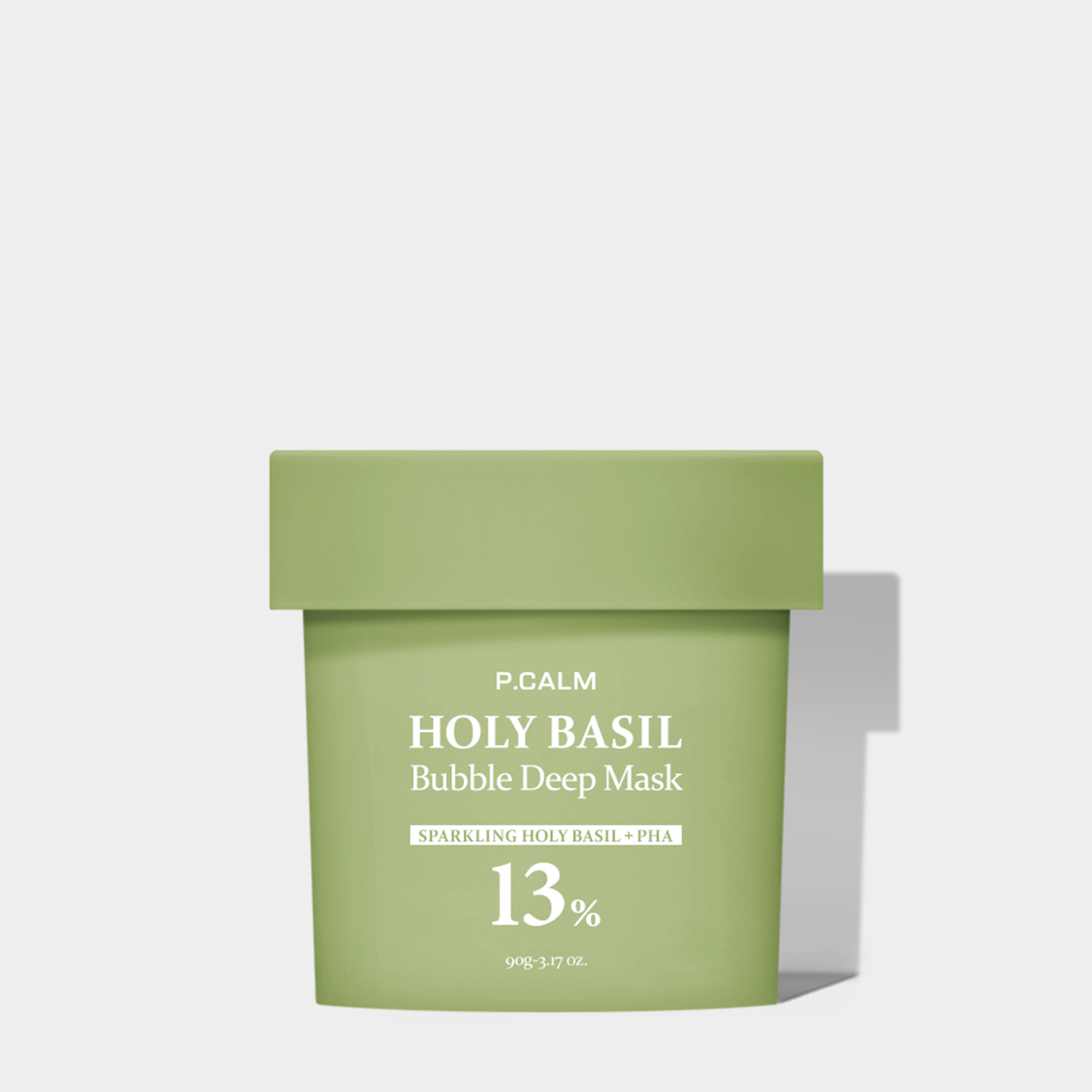 P.CALM Holy Basil Bubble Deep Mask 90g – Deep Cleanse & Radiant Glow