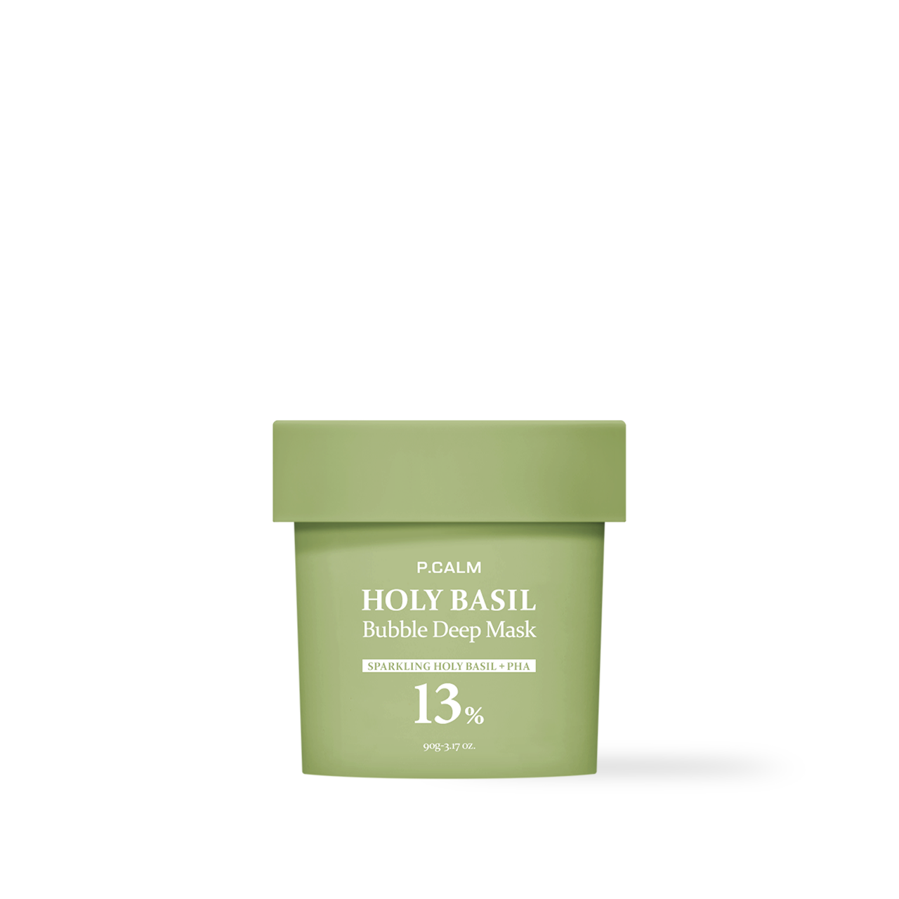 P.CALM Holy Basil Bubble Deep Mask 90g – Deep Cleanse & Radiant Glow