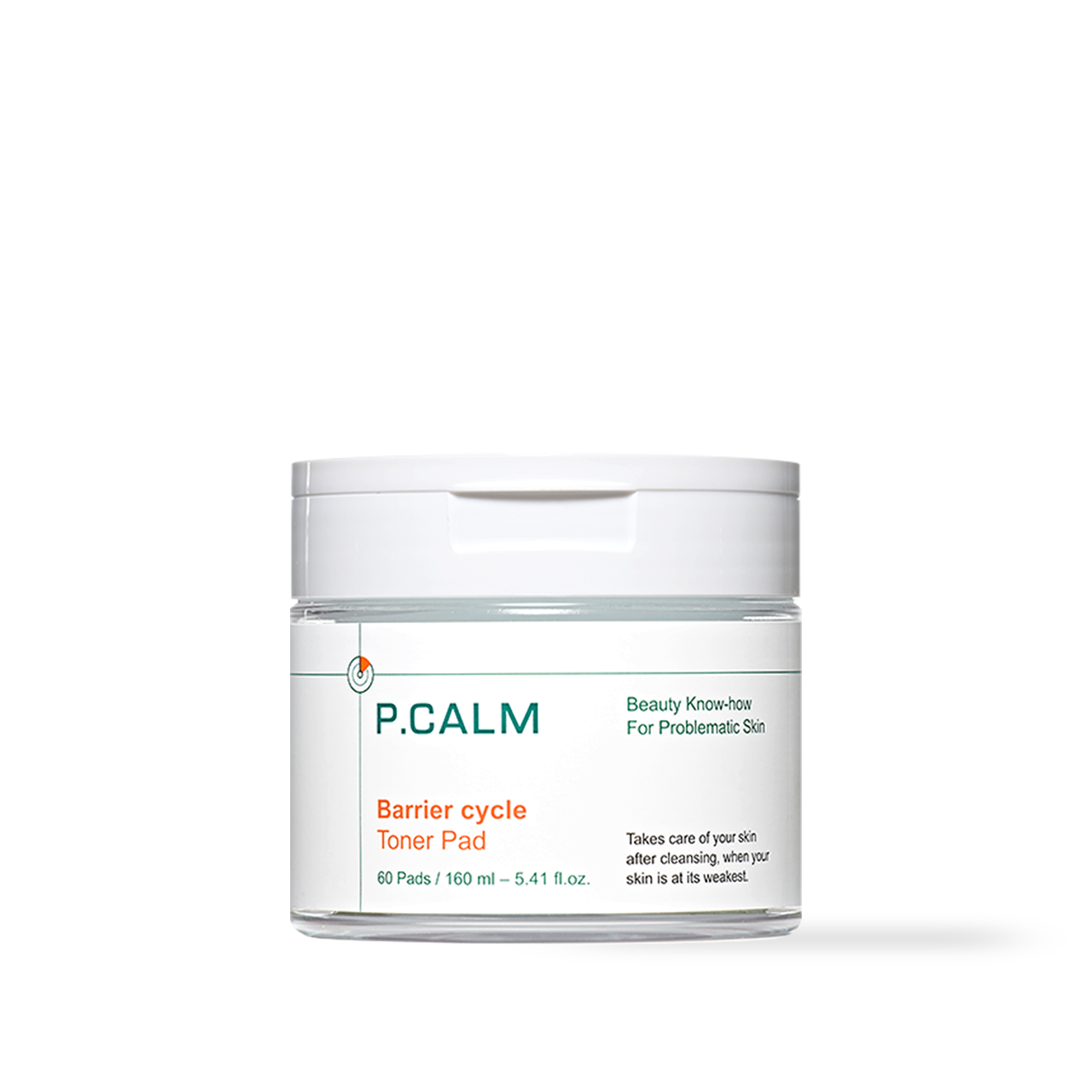 P.CALM Barrier Cycle Toner Pad 160ml – Soothes Sensitive Skin