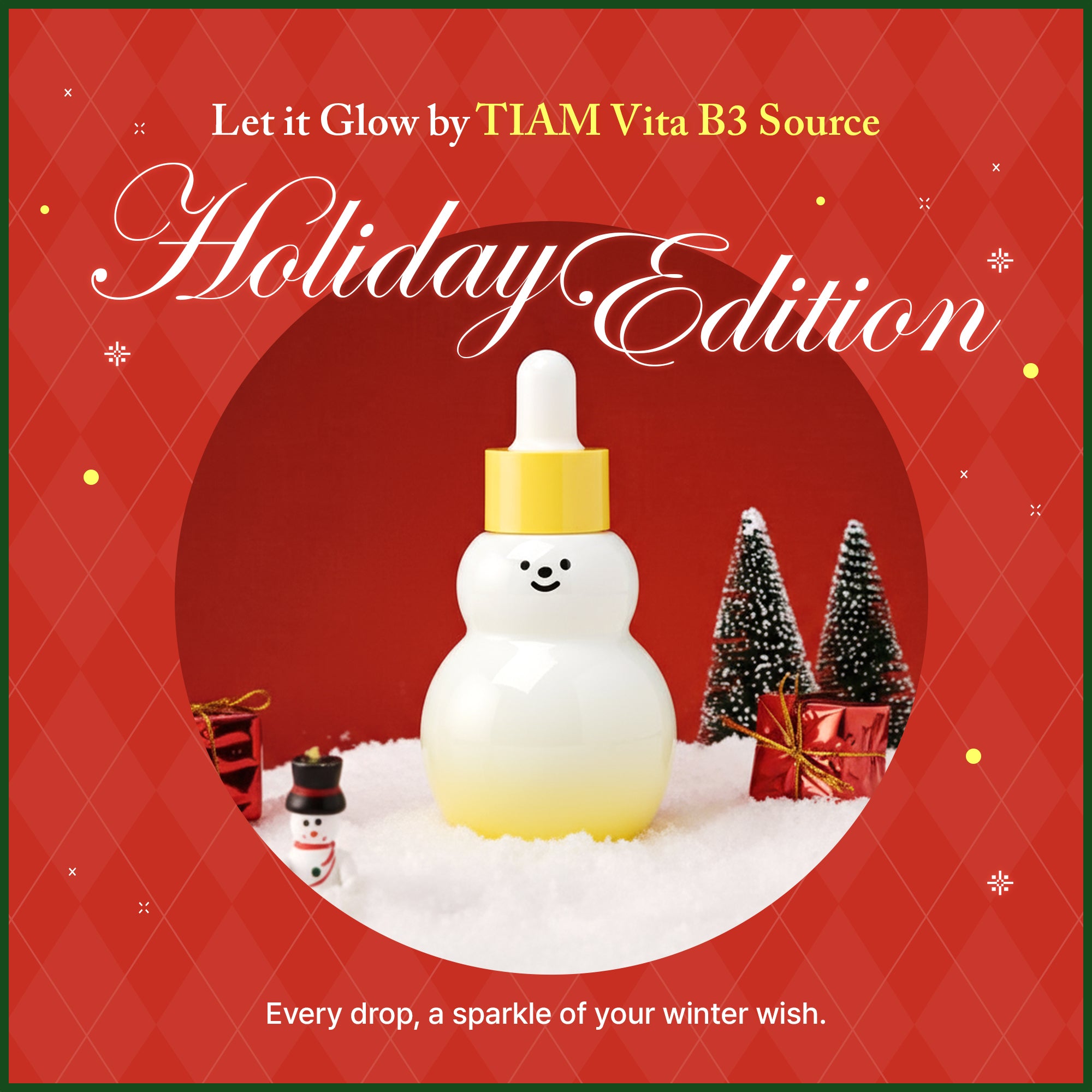 TIAM Vita B3 Source (Snowman) 40ml - Brightening Clearer Skin
