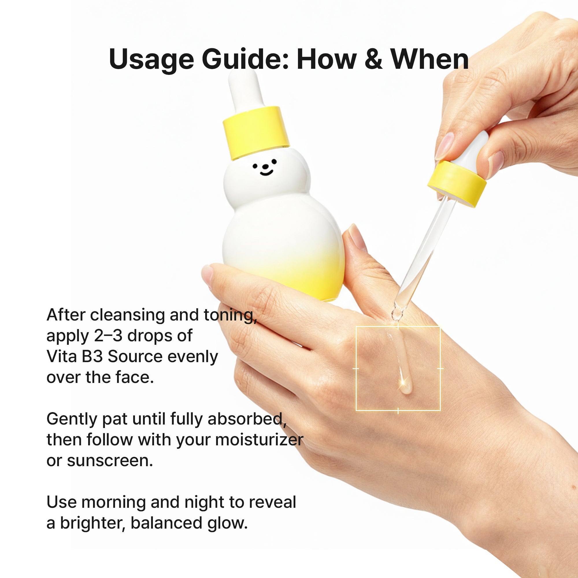 TIAM Vita B3 Source (Snowman) 40ml - Brightening Clearer Skin