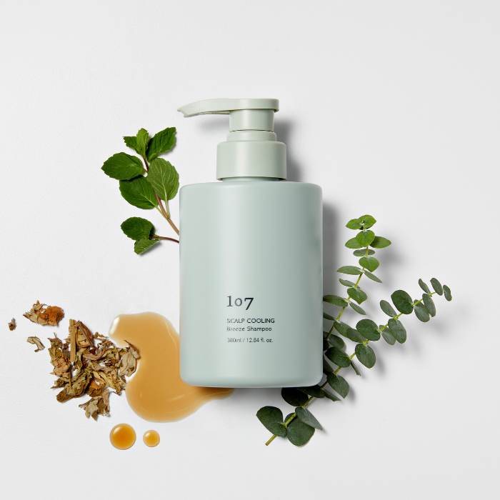 107 SCALP COOLING Breeze Shampoo 380ml – Refreshes Scalp and Hair