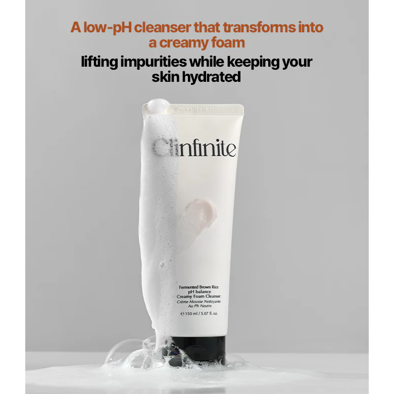 Clinfinite Fermented Rice Foam Cleanser 150ml – Radiant Skin