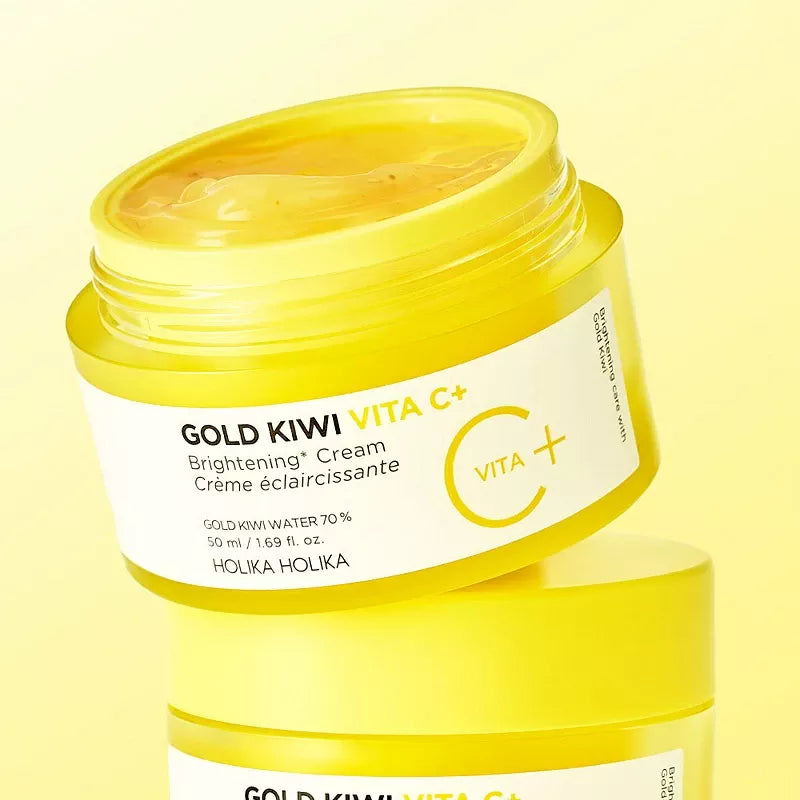 Holika Holika Gold Kiwi Vita C Plus Brightening Cream 50 ml – Radiant Glow