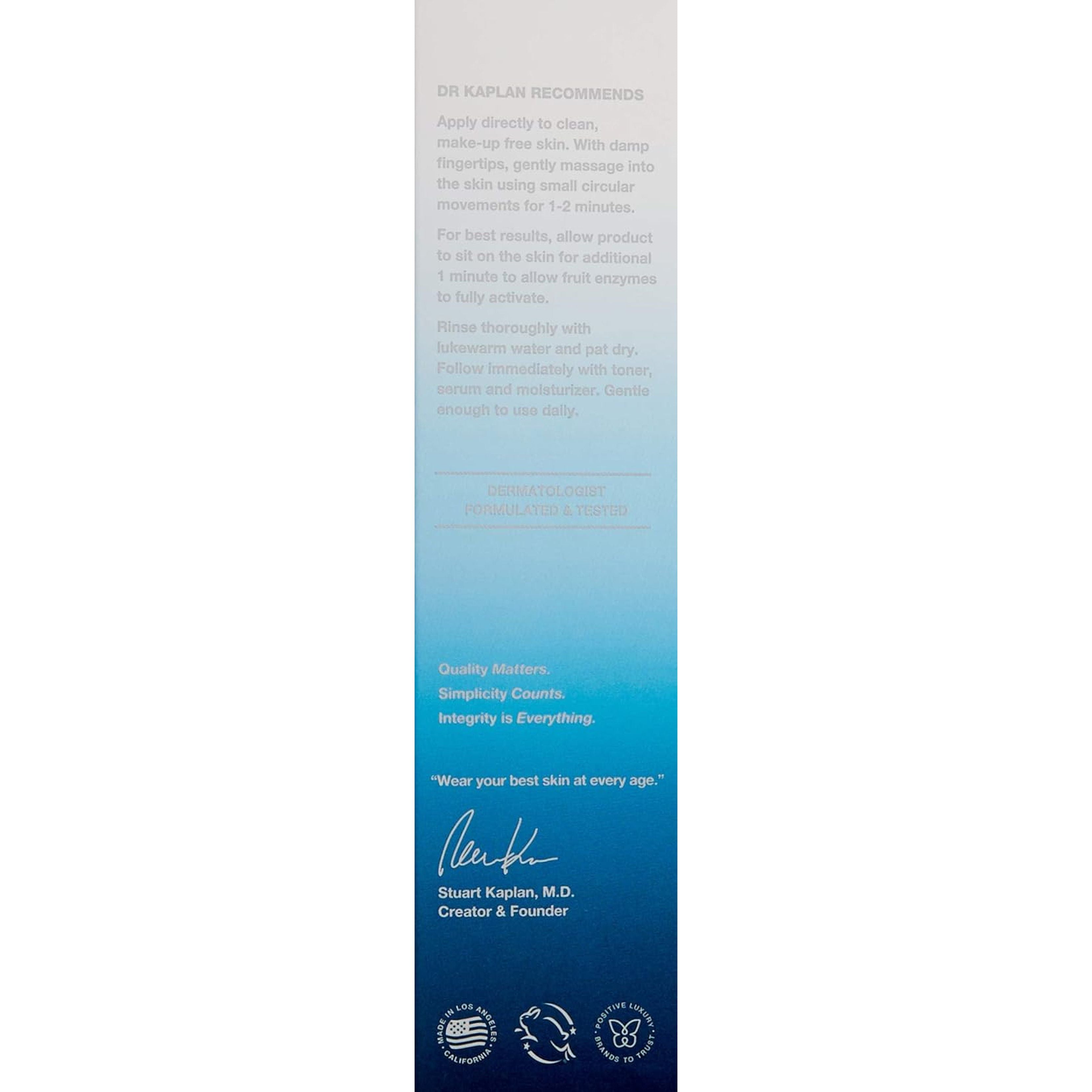 KAPLAN MD Cell Renewing Microfoliant – 85g | Gentle Daily Exfoliant for Smooth, Radiant Skin