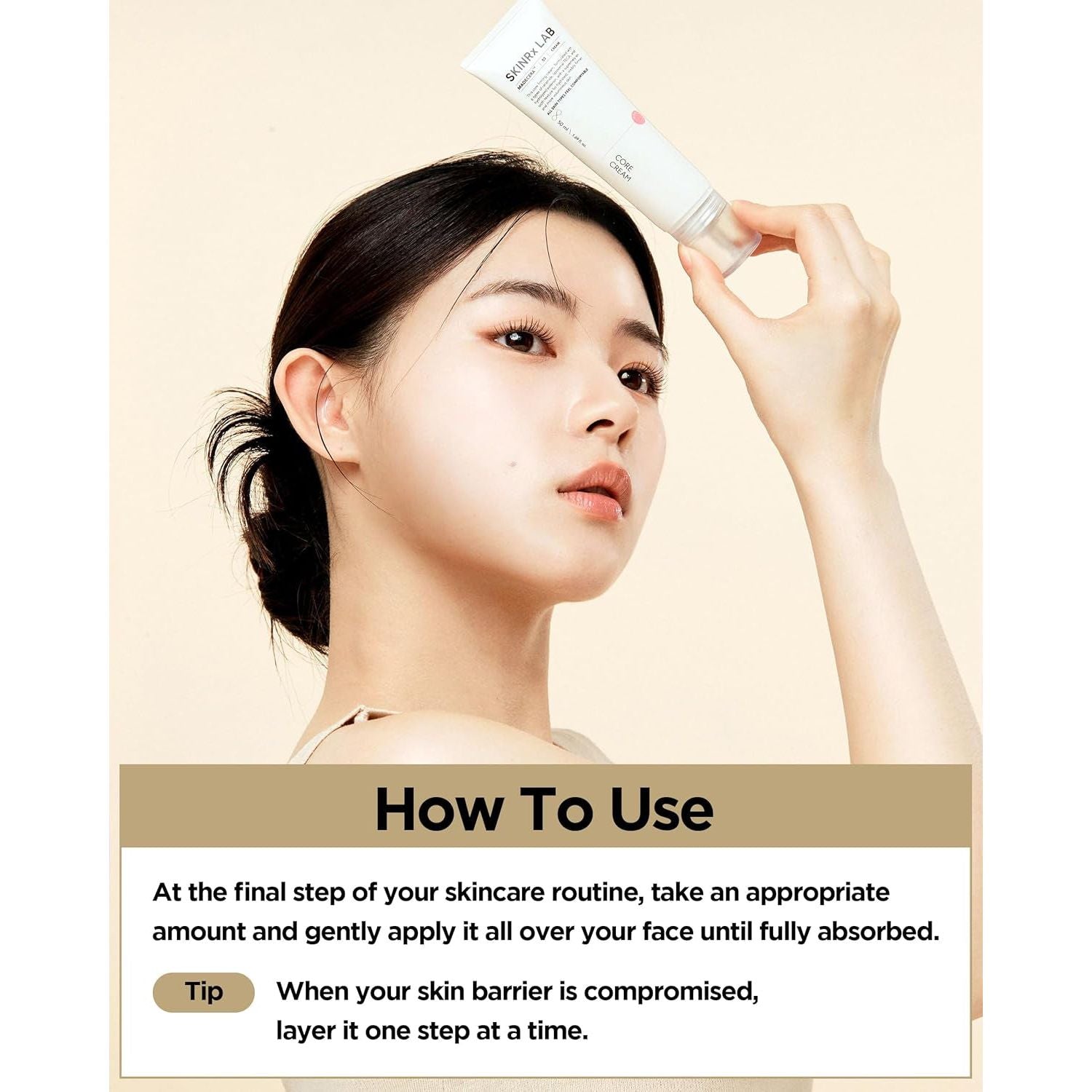 BEISIKS SKINRxLAB MadeCera Core Cream – 50ml | Firming & Hydrating Korean Anti-Aging Moisturiser