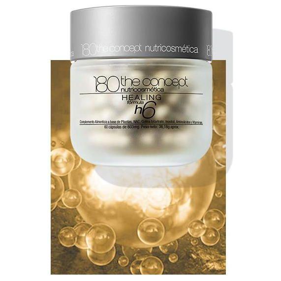 180 THE CONCEPT Nutricosmetica Formula H6 Anti - gravity Capsules - Glam Global UK