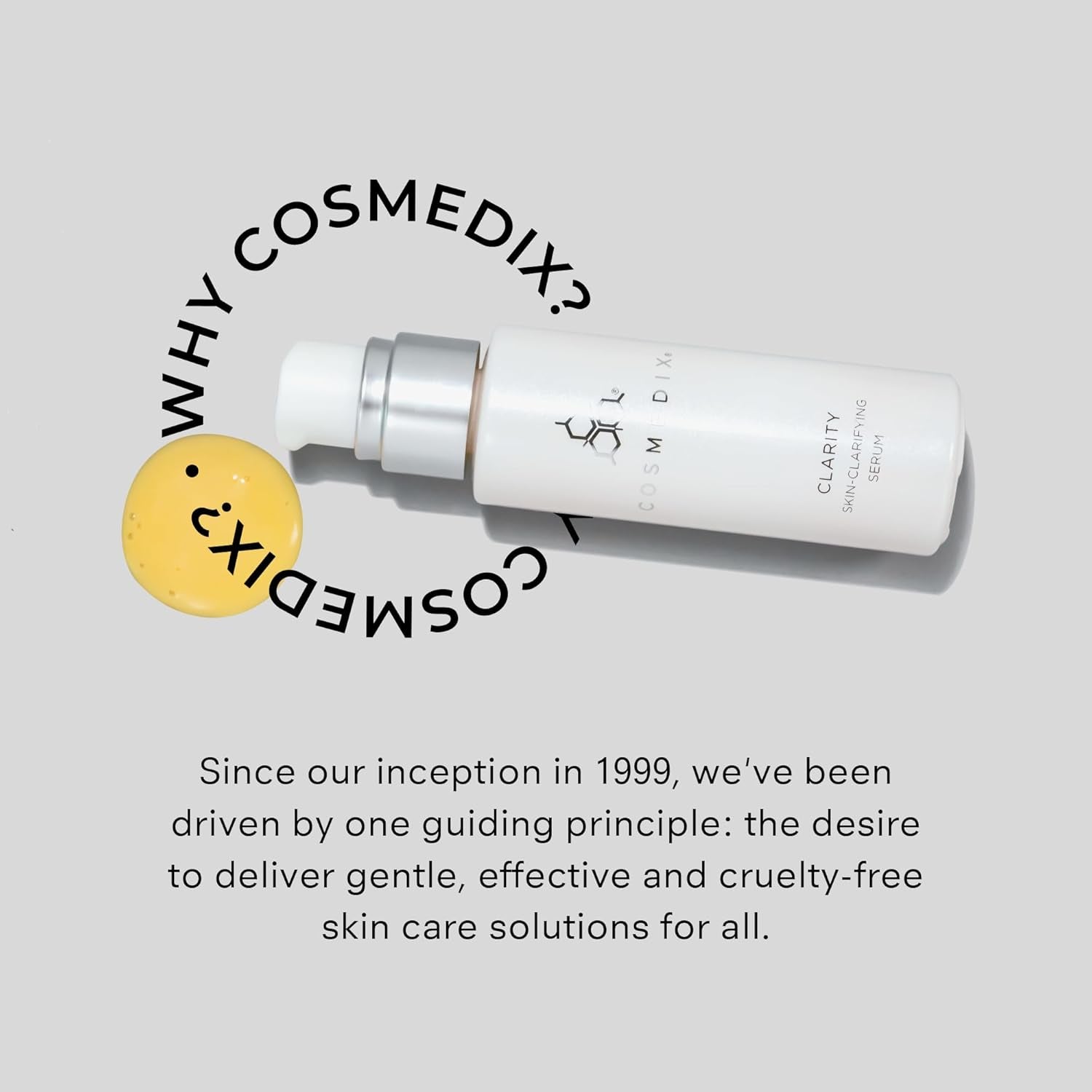 COSMEDIX Clarity Skin-Clarifying Serum – 30ml | Targets Blemishes, Controls Oil & Refines Pores