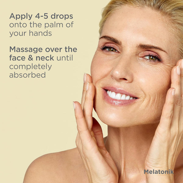 ISDIN Melatonik 3-in-1 Night Serum – 30ml | Repairs, Restores & Brightens While You Sleep