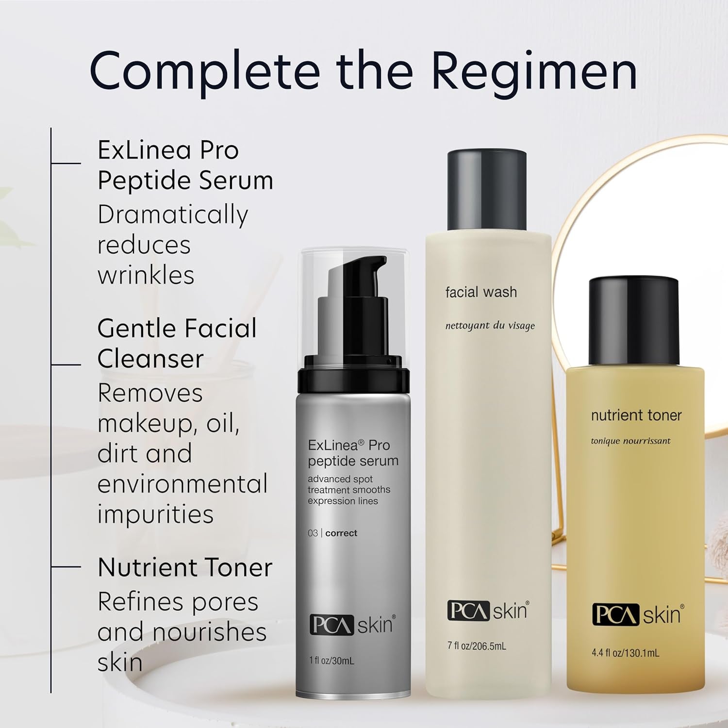 PCA SKIN ExLinea® Pro Peptide Serum – 30ml | Correct, Smooth & Lift Expression Lines