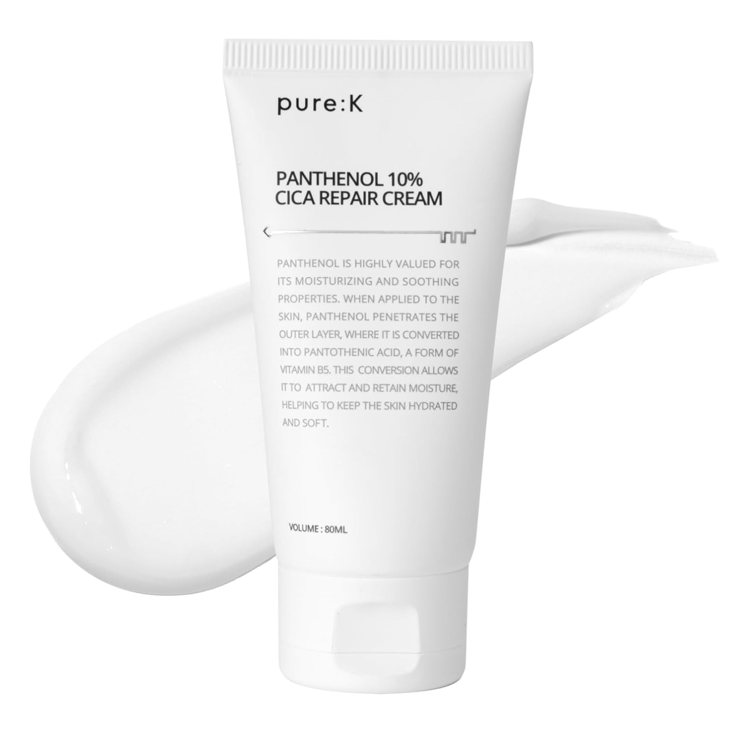 pure:K Panthenol 10% Cica Repair Cream - 80ml