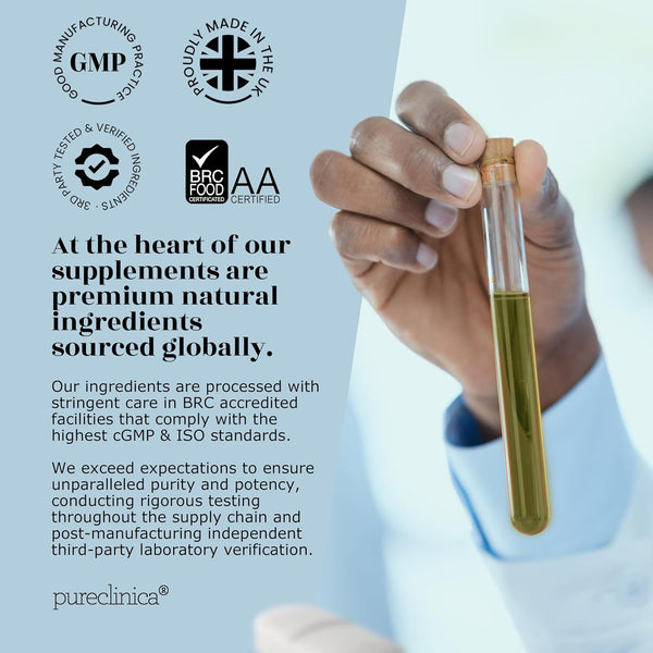 pureclinica Triple Strength Hyaluronic Acid - 180 Tablets, 6-Month Supply