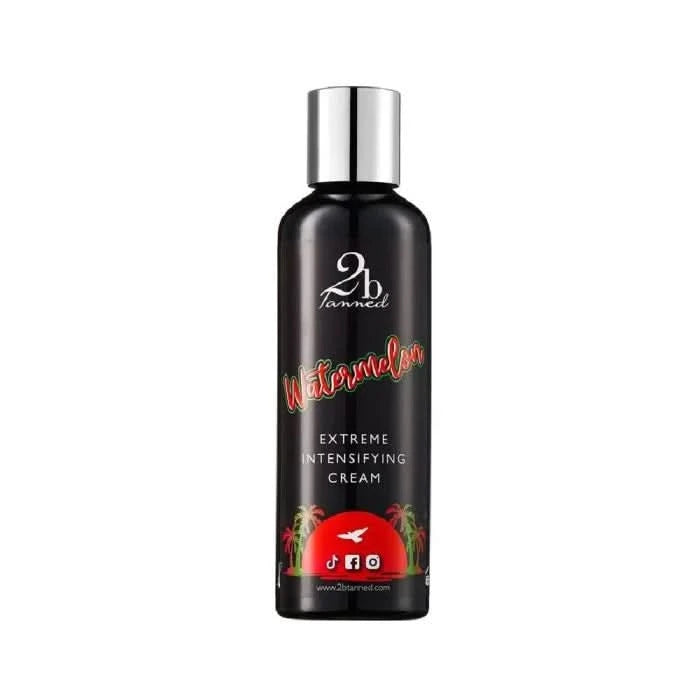 2bTanned Watermelon Extreme Intensifying Tanning Cream – 200ml | Ultra-Hydrating Tan Accelerator with Shea Butter