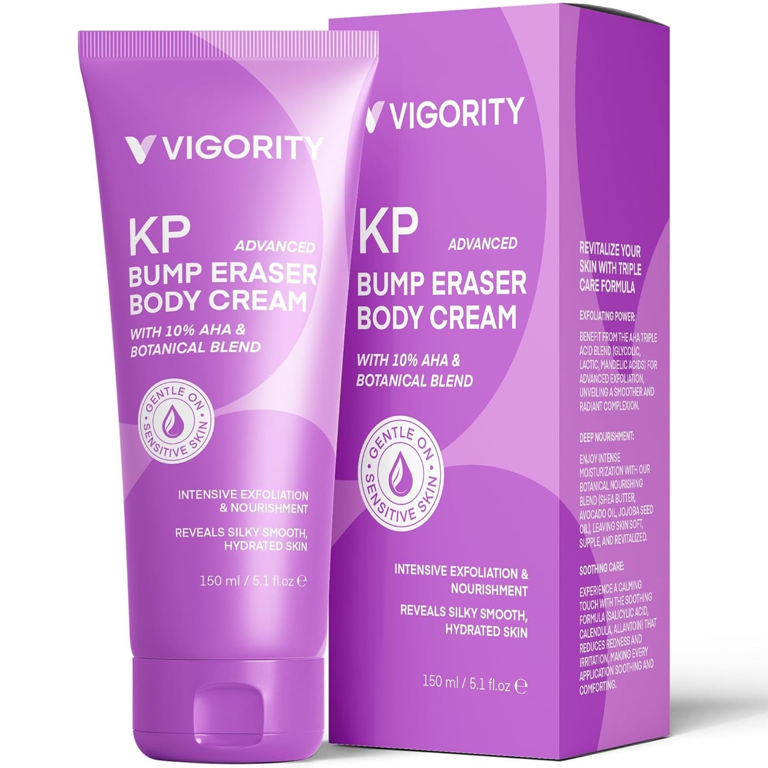 Vigority KP Bump Eraser Body Cream - 150ml
