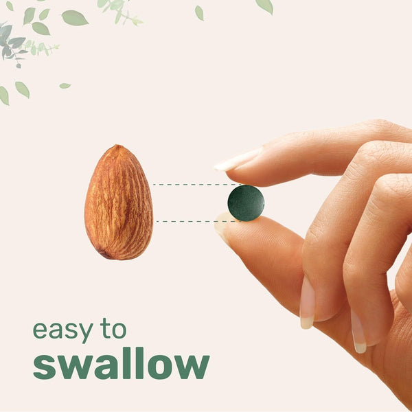 Micro Ingredients Organic Spirulina Chlorella – 720 Tablets | Raw Superfood with Vegan Protein & Chlorophyll – 3000mg Per Serving