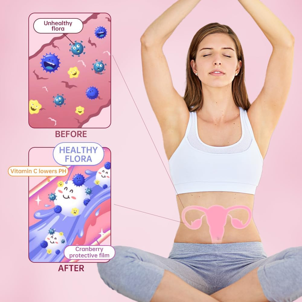 ANYTALK Vaginal All-In-1 Supplement – 90 Capsules | Probiotic Support for Odour Control & pH Balance