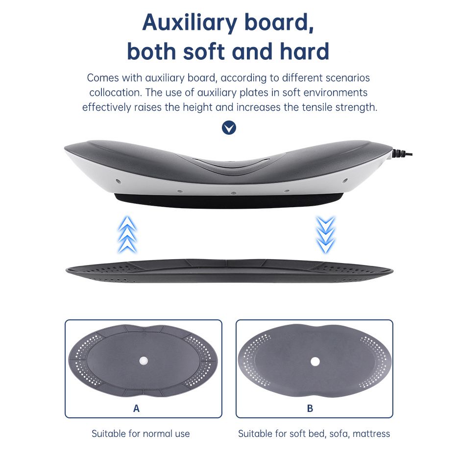 Inflatable Waist Massager & Lumbar Traction Belt – Hot Compress, Air Pressure Massage for Back Relief