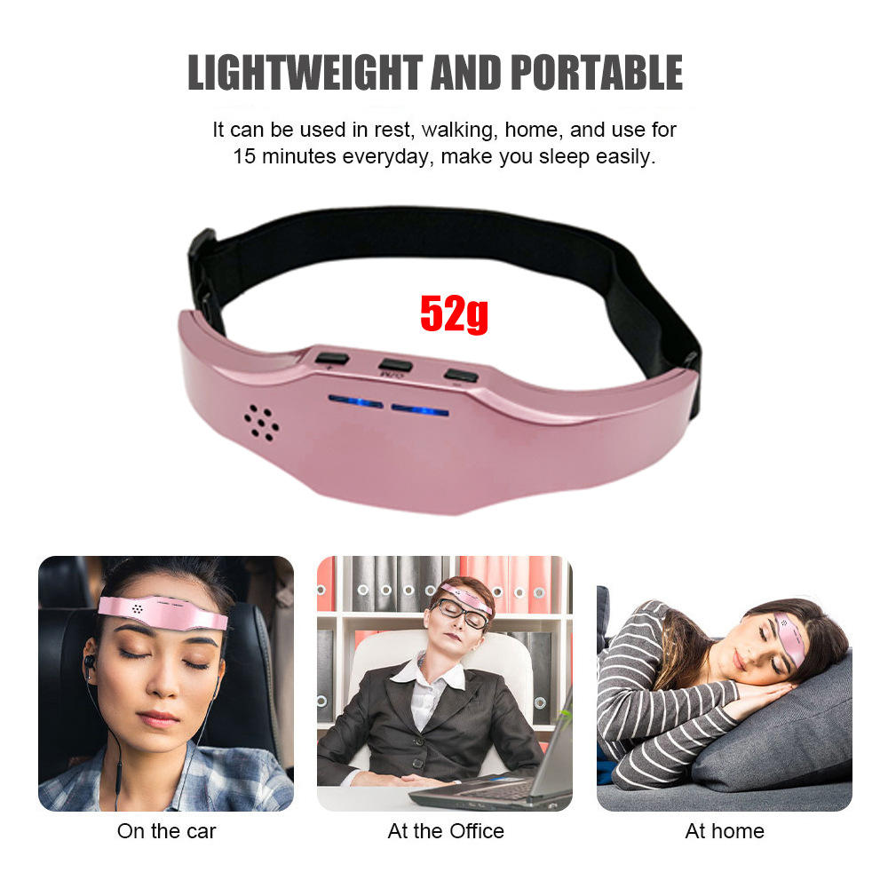 Smart EMS Sleep Aid Device – Portable Electrotherapy Relaxation Massager (Multiple Colours)