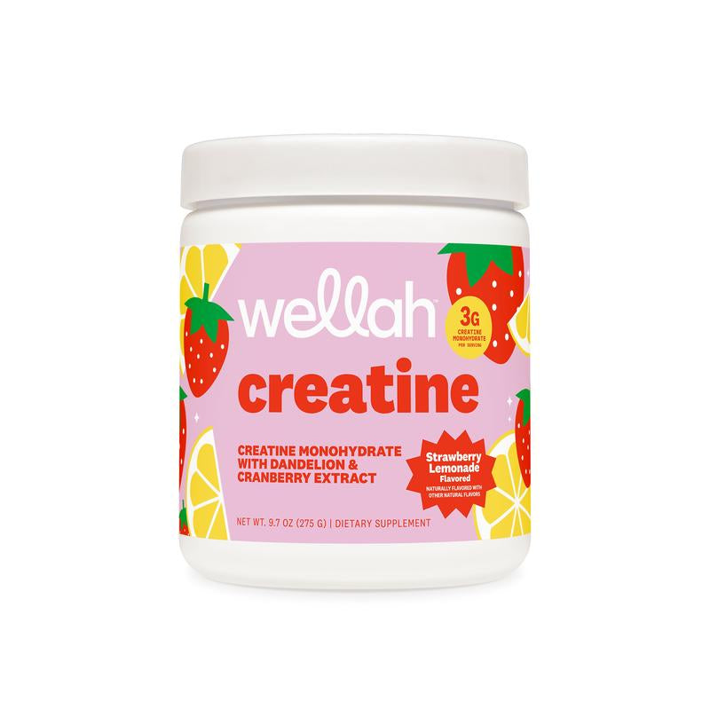 Wellah Creatine | Creatine Monohydrate Supplement for Woman | 3G of Creatine Monohydrate per Serving | 50 Servings | Creatine for Women | Tiktok Shop Deals | Gym Essentials Women | Supplements for Women | Nurse Essentials |