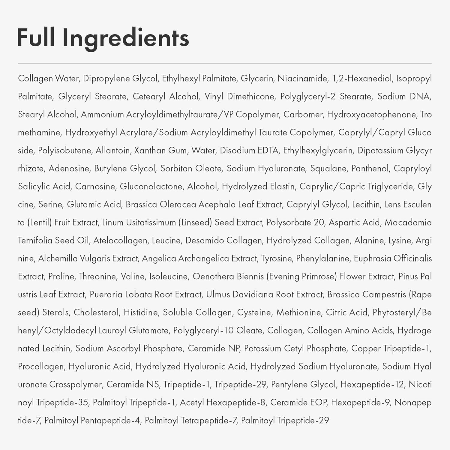 Real Collagen Face Cream, Face & Neck Collagen Face Moisturizer, Tightening, Firming, Lifting & Glow Boosting Cream with Collagen & Hyaluronic Acid, Korean Skincare, 50Ml / 1.69 Fl. Oz.