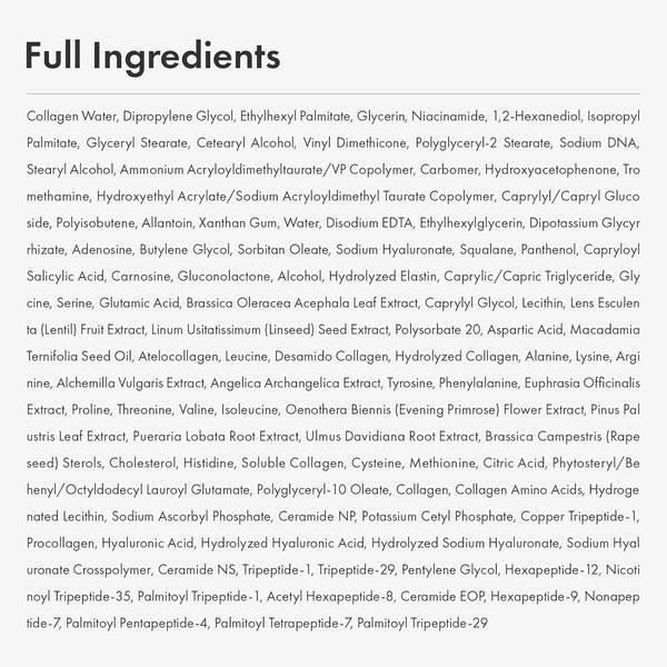 Real Collagen Face Cream, Face & Neck Collagen Face Moisturizer, Tightening, Firming, Lifting & Glow Boosting Cream with Collagen & Hyaluronic Acid, Korean Skincare, 50Ml / 1.69 Fl. Oz.