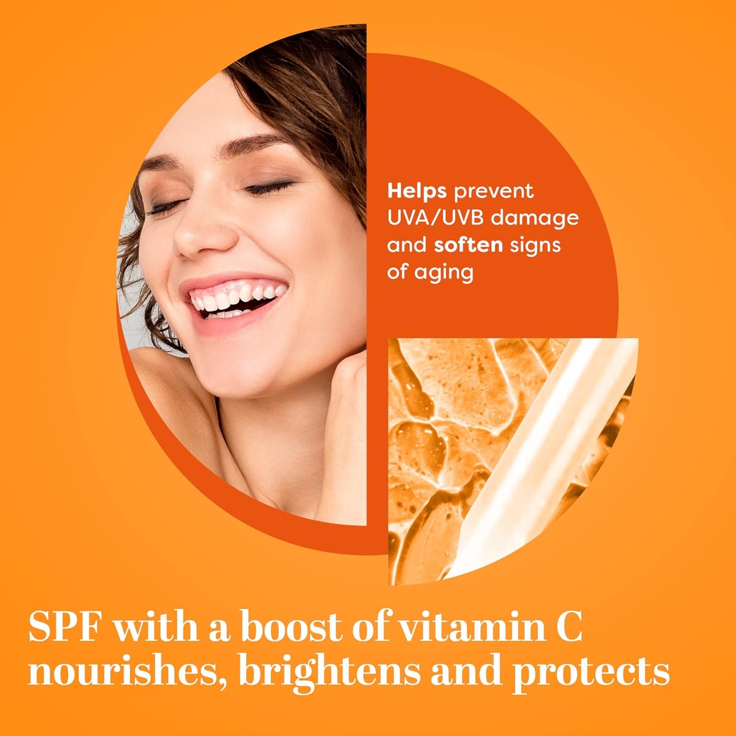 TruSkin Broad Spectrum SPF 30 Mineral Sunscreen with Vitamin C + Vegan Marine Collagen – 50g | Daily UV Protection & Anti-Aging Skincare